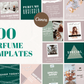 200 Perfume Templates for Social Media
