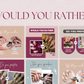 300 Nails Templates for Social Media